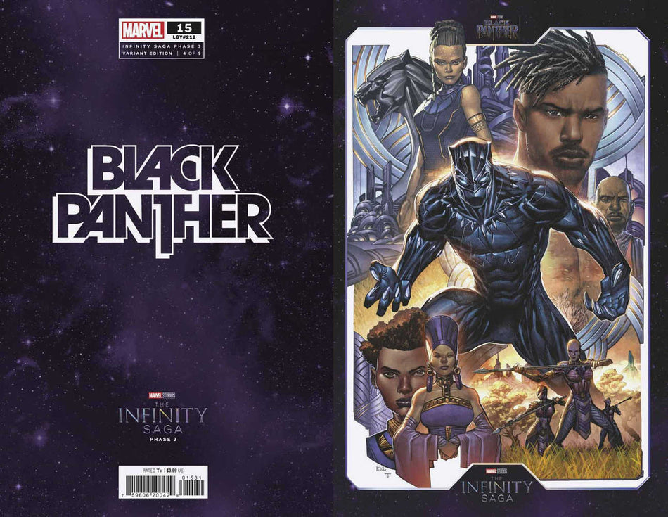 Stock photo of Black Panther #15 Lashley Infinity Saga Phase 3 Variant comic sold by Stronghold Collectibles