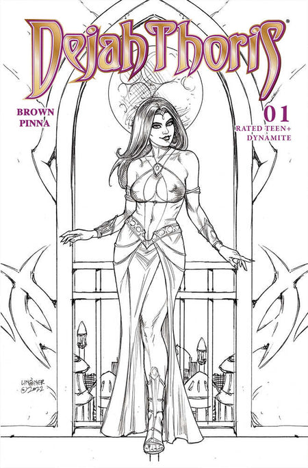 Stock Photo of Dejah Thoris (2023) #1J 1:15 Linsner Line Art comic sold by Stronghold Collectibles