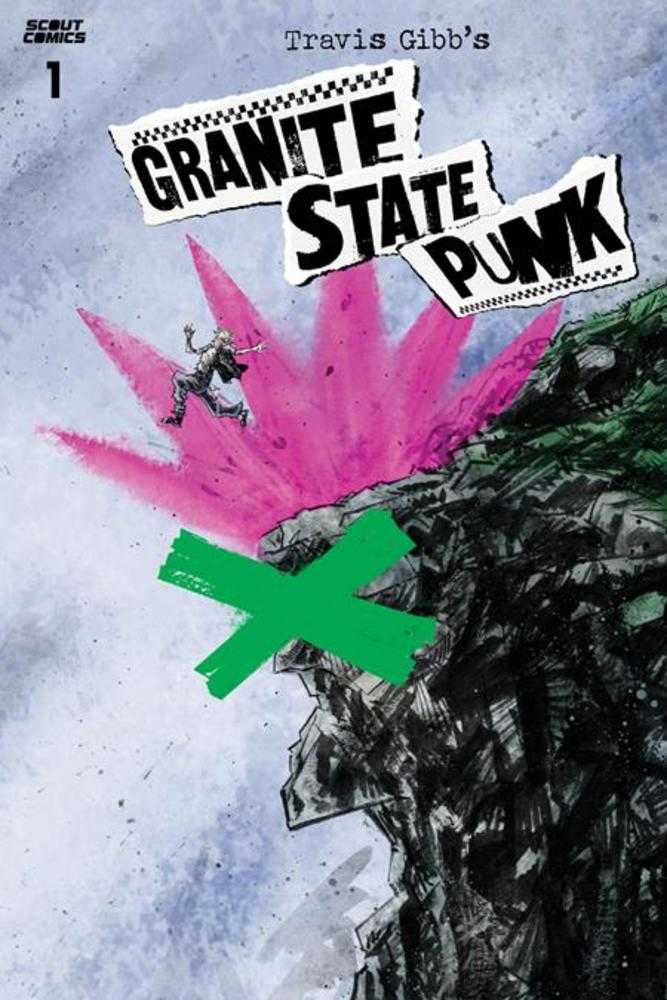 Stock photo of Granite State Punk B 1:10 Patrick Buermeyer Unlock Variant (One Shot) comic sold by Stronghold Collectibles