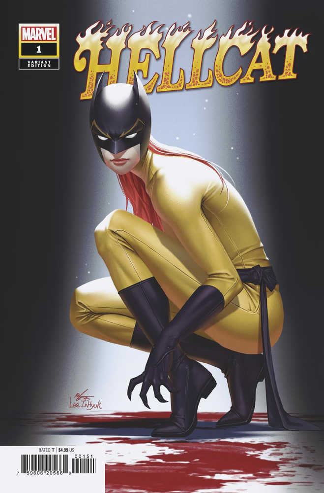 Stock photo of Hellcat #1 (Of 5) Inhyuk Lee Variant comic sold by Stronghold Collectibles