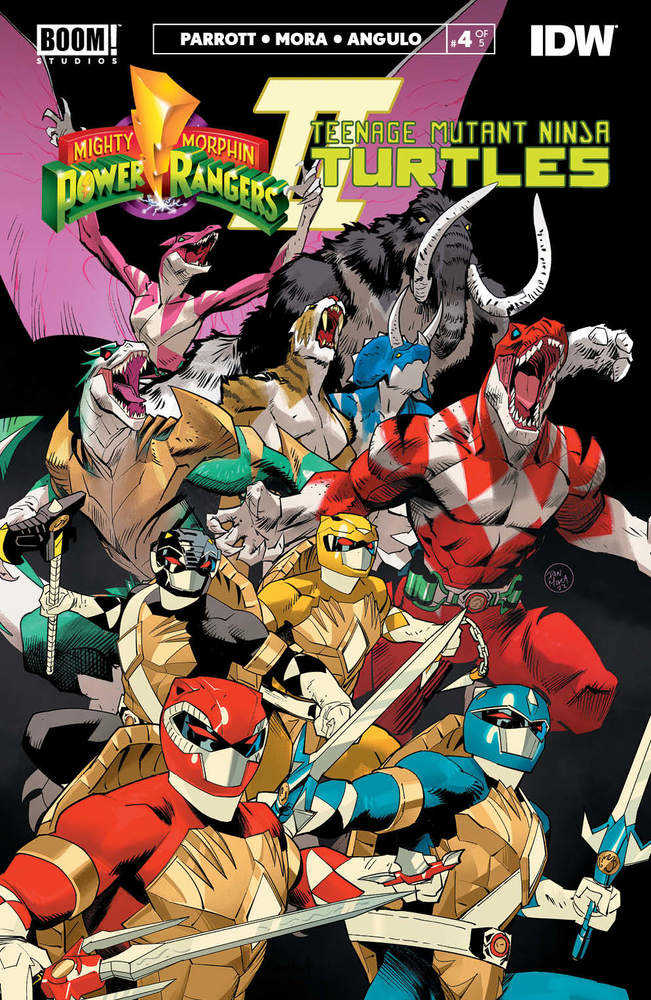 Stock Photo of MMPR Teenage Mutant Ninja Turtles II #4A (Of 5) Mora comic sold by Stronghold Collectibles