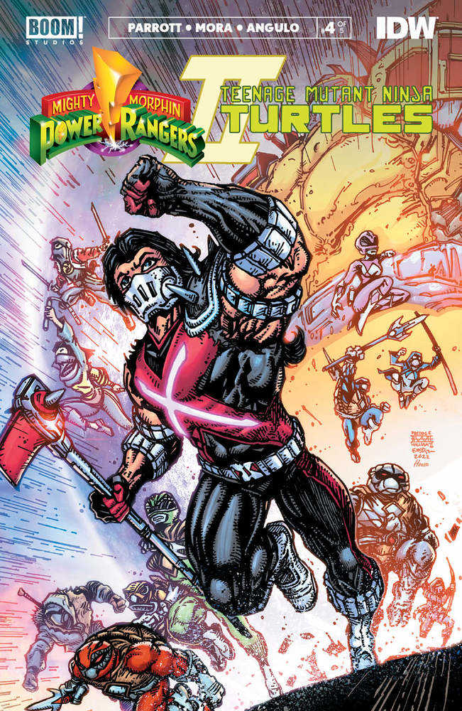 Stock Photo of MMPR Teenage Mutant Ninja Turtles II #4B (Of 5) Eastman & Williams II comic sold by Stronghold Collectibles