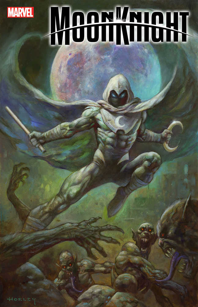 Stock photo of Moon Knight #21 Horley Variant comic sold by Stronghold Collectibles