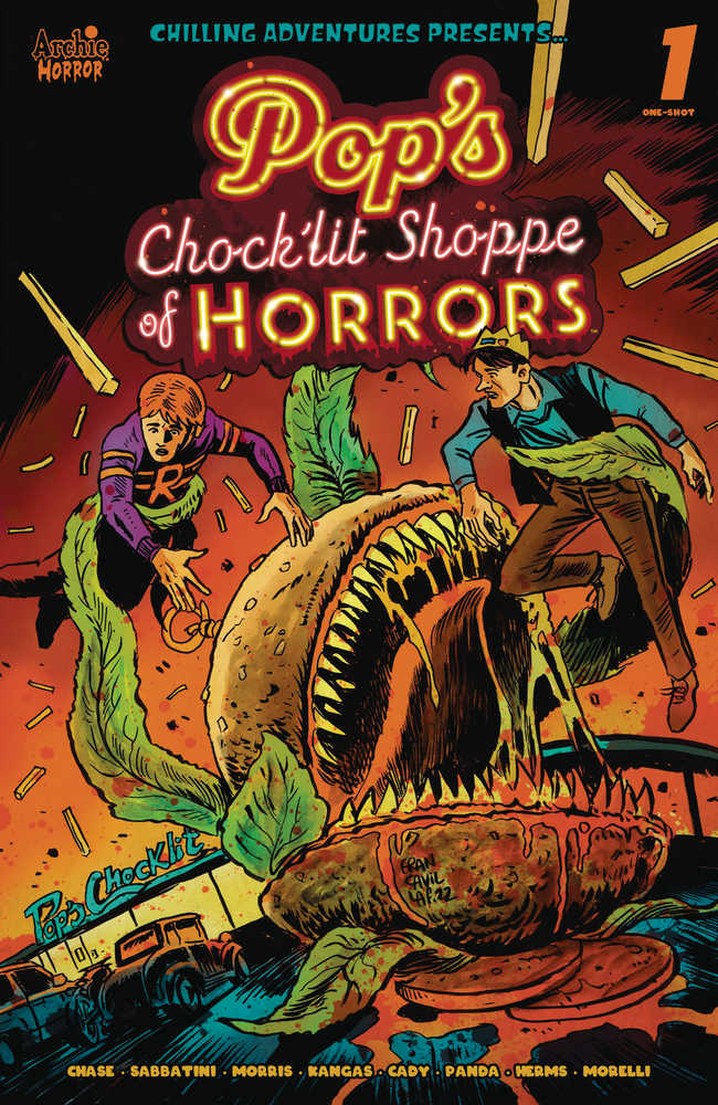 Stock Photo of Pops Chocklit Shoppe Of Horrors One Shot B Francavilla comic sold by Stronghold Collectibles