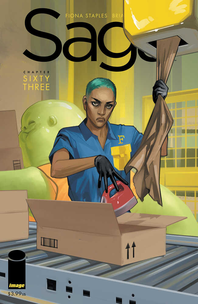 Stock photo of Saga #63 comic sold by Stronghold Collectibles