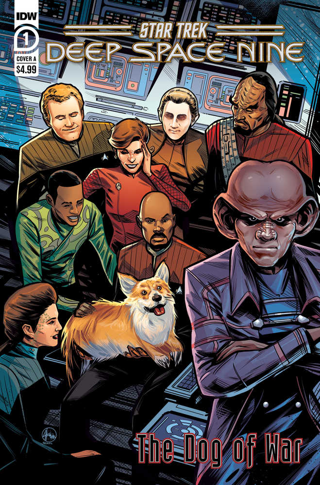 Stock photo of Star Trek DS9 Dog Of War #1A Hernandez comic sold by Stronghold Collectibles