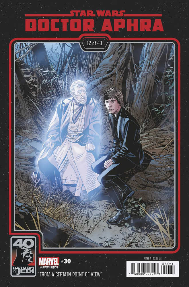 Stock Photo of Star Wars Doctor Aphra #30 Return Jedi 40th Anniv Variant comic sold by Stronghold Collectibles