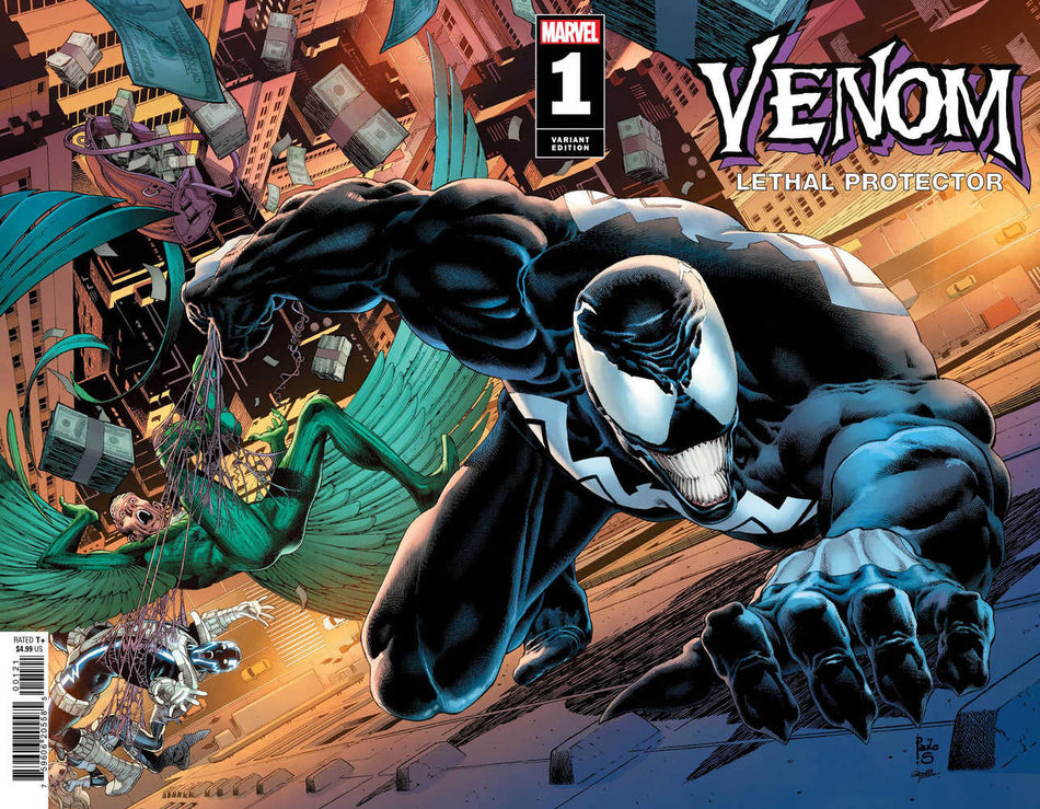 Stock photo of Venom Lethal Protector II #1 (Of 5) 1:25 Variant Edition Siqueira comic sold by Stronghold Collectibles