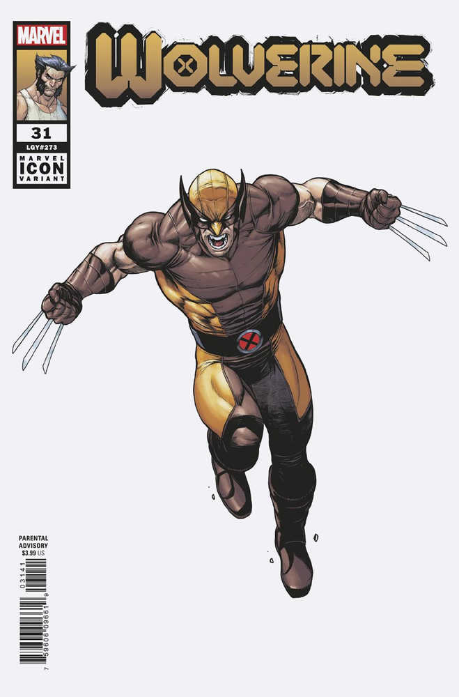 Stock photo of Wolverine #31 Caselli Marvel Icon Variant comic sold by Stronghold Collectibles