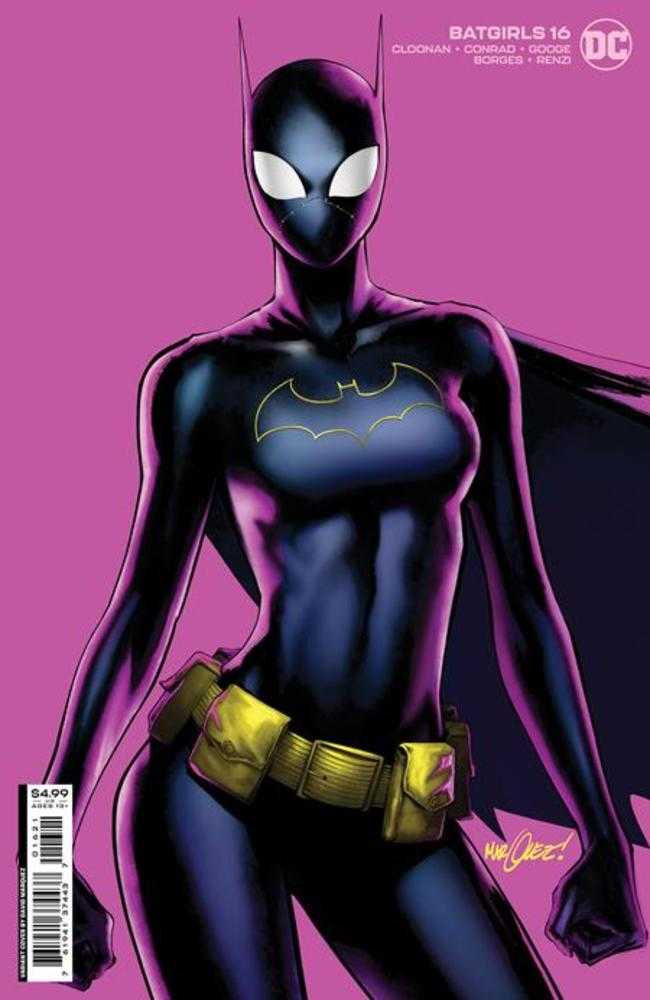 Stock photo of Batgirls #16B David Marquez Card Stock Variant comic sold by Stronghold Collectibles