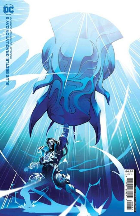 Stock photo of Blue Beetle Graduation Day #5B (Of 6) Baldemar Rivas Card Stock Variant comic sold by Stronghold Collectibles