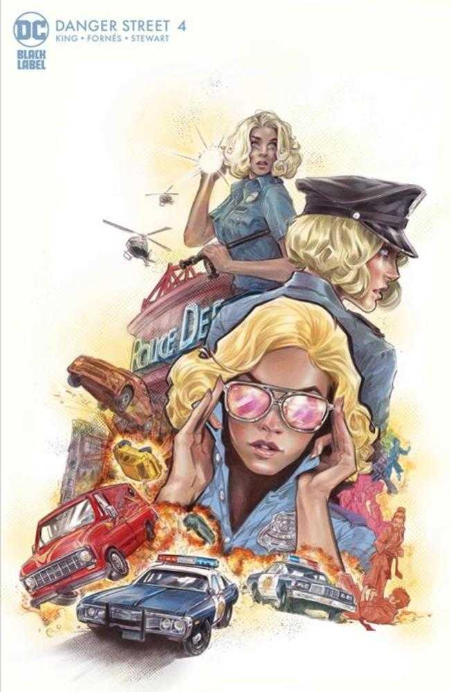 Stock photo of Danger Street #4B (Of 12) Joelle Jones Card Stock Variant comic sold by Stronghold Collectibles