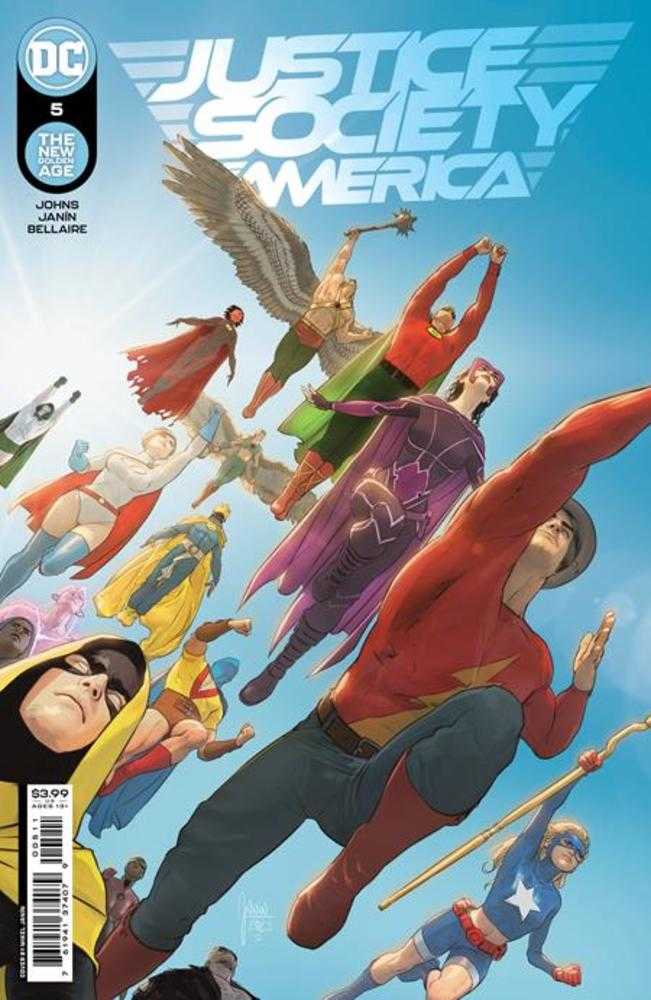 Stock Photo of Justice Society Of America #5 (Of 12) CVR A Mikel Janin Comics sold by Stronghold Collectibles