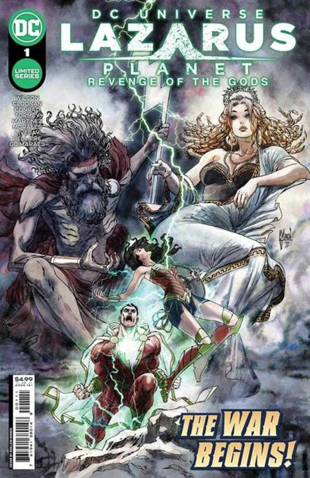 Stock photo of Lazarus Planet Revenge Of The Gods #1A (Of 4) Guillem March comic sold by Stronghold Collectibles