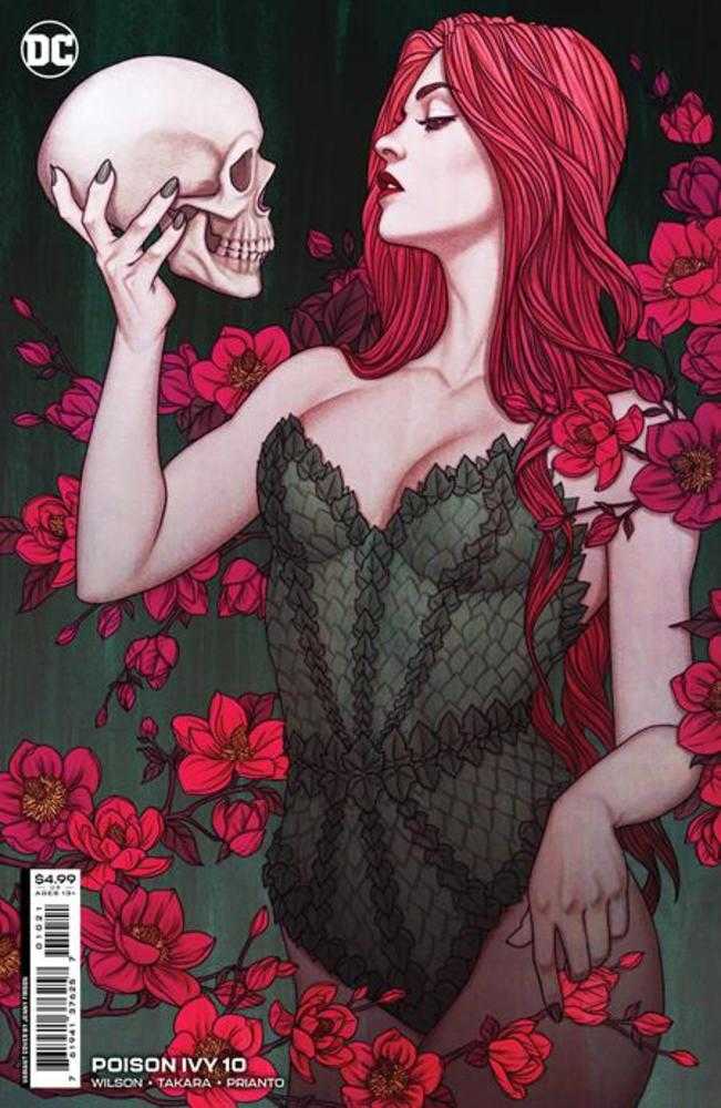 Stock photo of Poison Ivy #10B Jenny Frison Card Stock Variant comic sold by Stronghold Collectibles