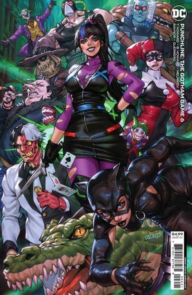 Stock photo of Punchline The Gotham Game #6B (Of 6) Derrick Chew Card Stock Variant comic sold by Stronghold Collectibles