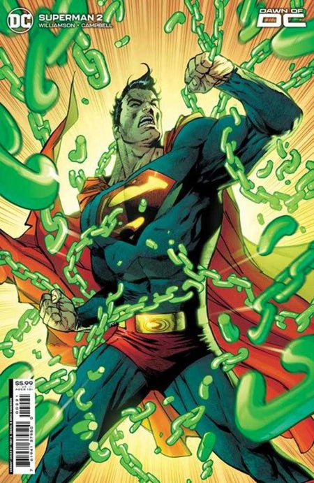 Stock Photo of Superman #2B Tony S Daniel Card Stock Variant comic sold by Stronghold Collectibles