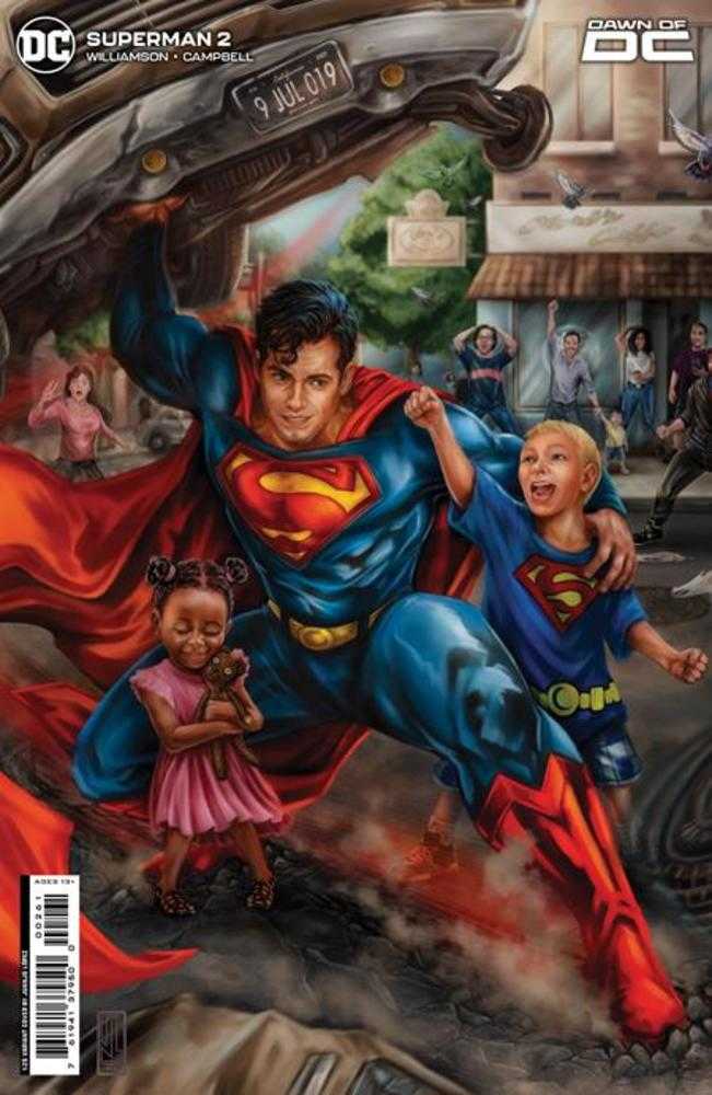 Stock Photo of Superman #2F 1:25 Juanjo Lopez Card Stock Variant comic sold by Stronghold Collectibles