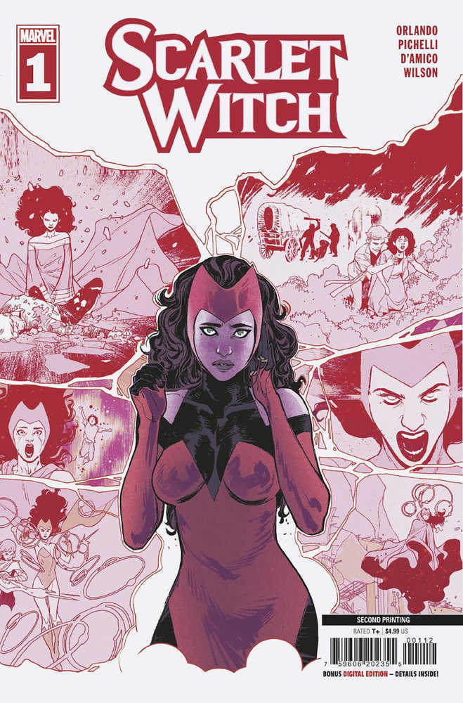 Stock Photo of Scarlet Witch #1 2nd Print Pichelli Variant comic sold by Stronghold Collectibles
