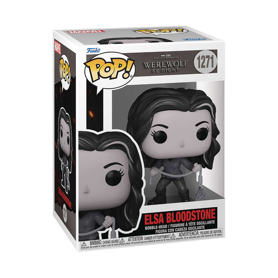 Stock Photo of Pop Marvel Werewolf By Night Elsa with Ravensclaw Vinyl Figure comic sold by Stronghold Collectibles