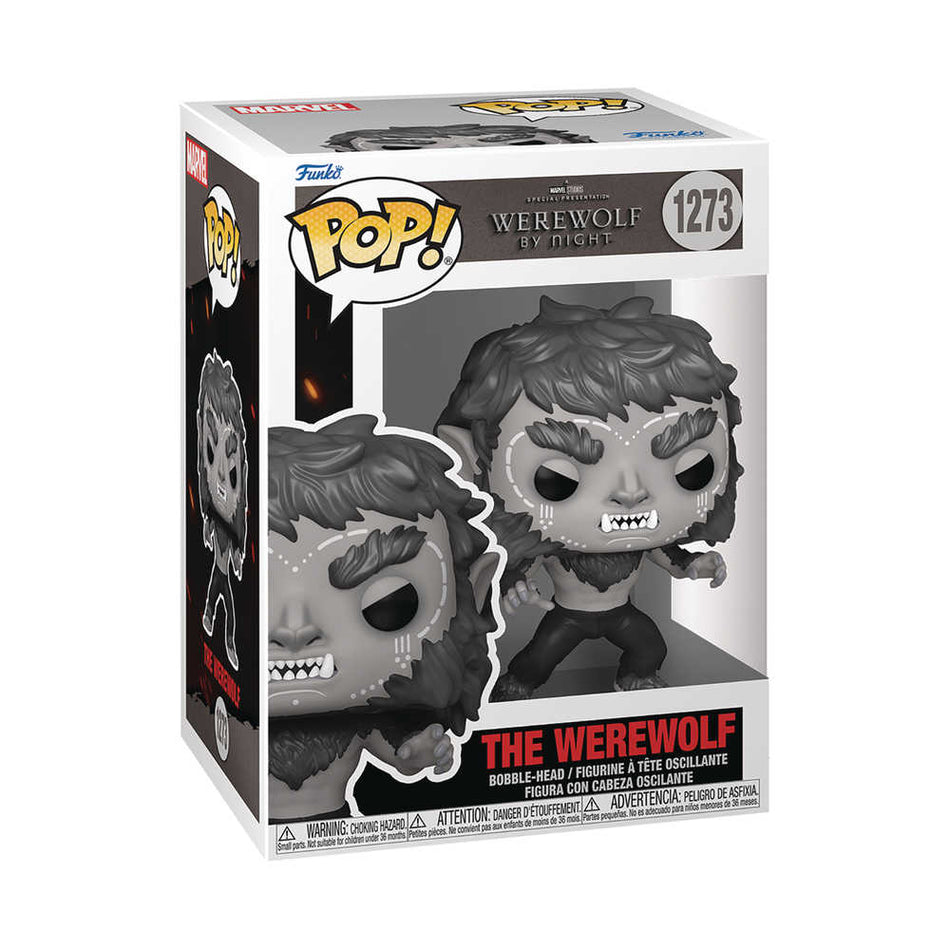 Stock Photo of Pop Marvel Werewolf By Night Werewolf Vinyl Figure Toys and Models sold by Stronghold Collectibles