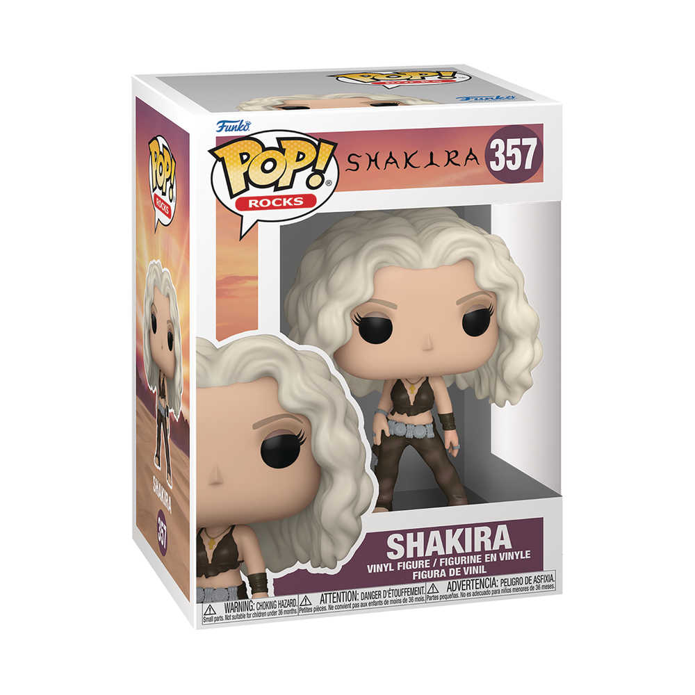 Stock photo of Pop Rocks Shakira Where Whenever Vinyl Figure comic sold by Stronghold Collectibles