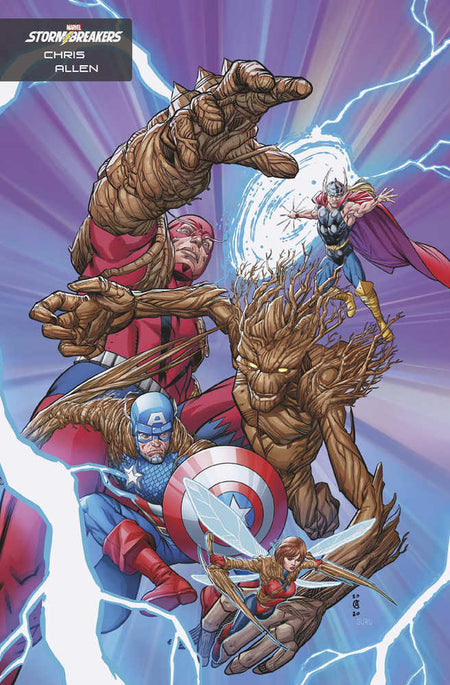 Stock photo of Avengers War Across Time #4 Allen Stormbreakers Variant comic sold by Stronghold Collectibles