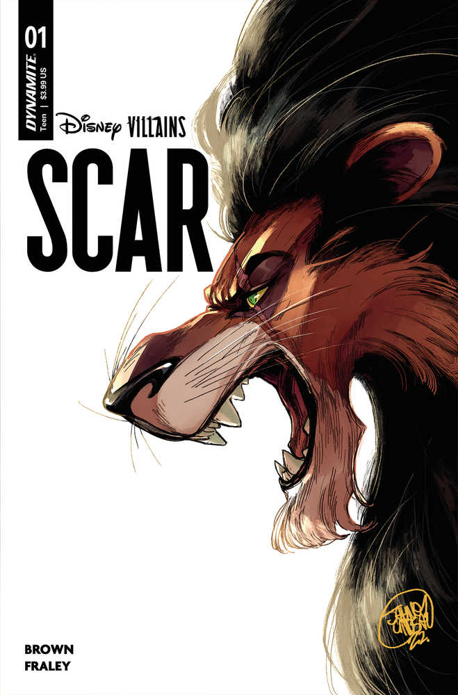 Stock photo of Disney Villains Scar #1A Lindsay comic sold by Stronghold Collectibles