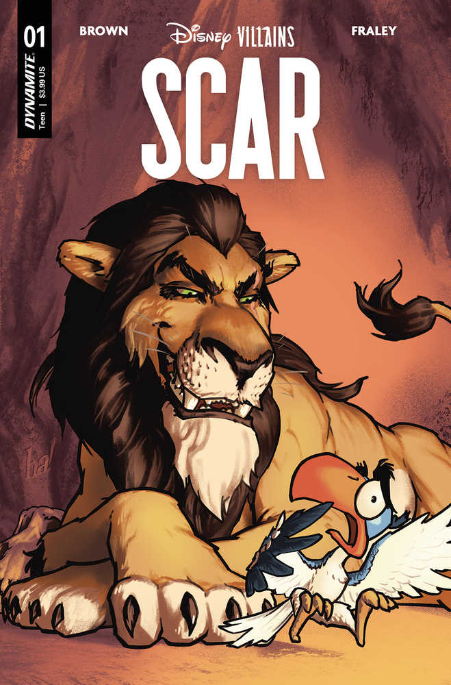 Stock photo of Disney Villains Scar #1E Ha comic sold by Stronghold Collectibles
