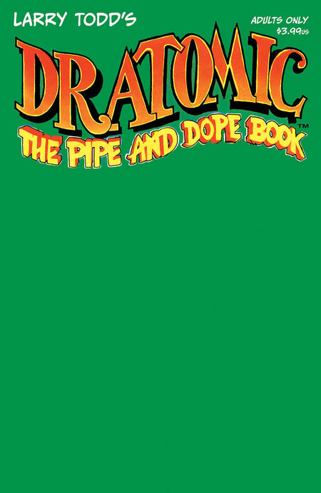 Stock photo of Dr Atomic Pipe & Dope Book B (One-Shot) Blank Sketch Cover comic sold by Stronghold Collectibles