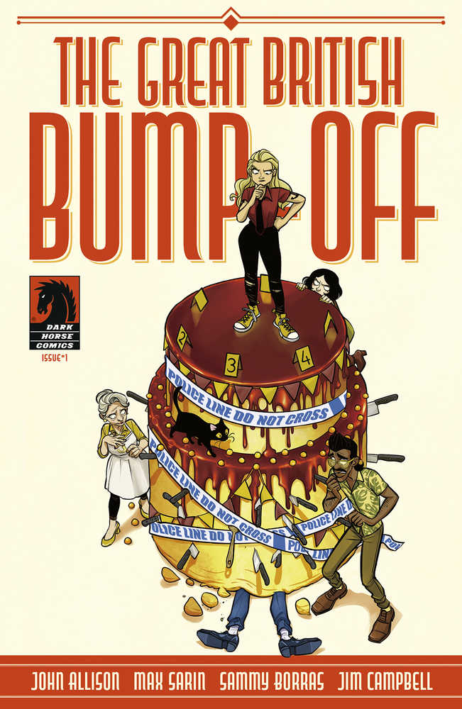 Stock Photo of Great British Bump Off #1A (Of 4) Allison comic sold by Stronghold Collectibles
