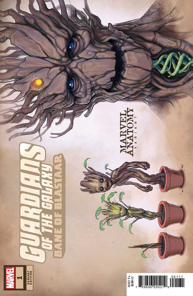 Stock Photo of Guardians Of The Galaxy Bane Of Blastaar #1 Anatomy Variant comic sold by Stronghold Collectibles