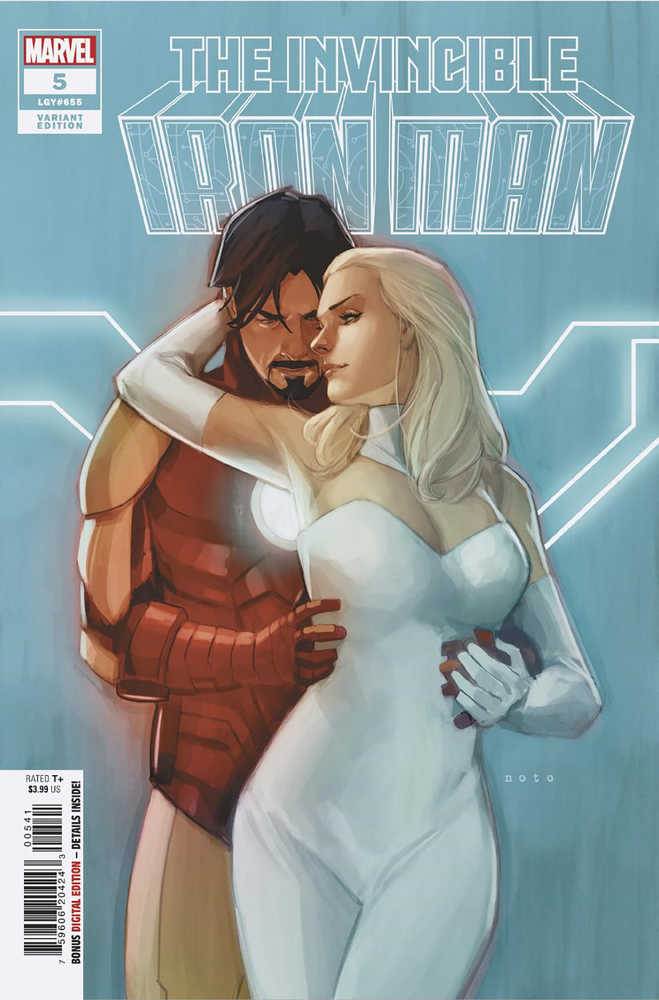 Stock Photo of Invincible Iron Man #5 Noto Variant comic sold by Stronghold Collectibles