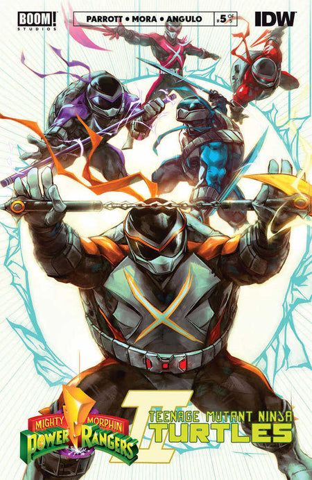 Stock Photo of MMPR Teenage Mutant Ninja Turtles II #5 (Of 5) CVR D Teenage Mutant Ninja Turtles Variant Tao comic sold by Stronghold Collectibles
