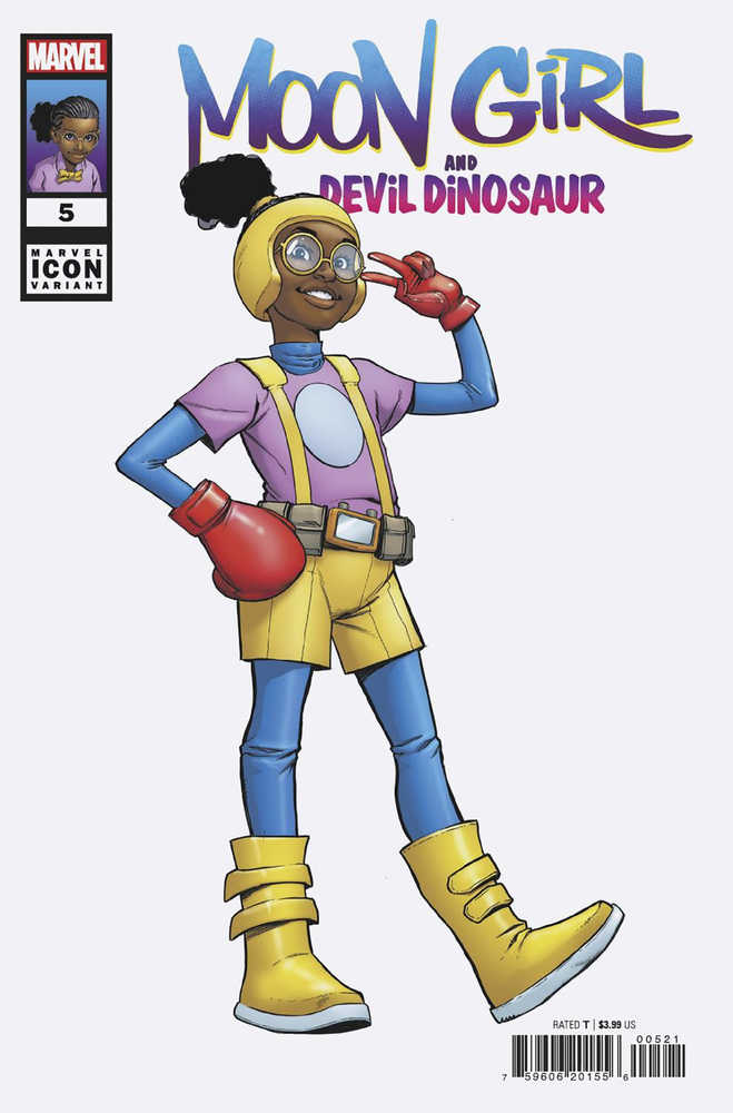 Stock photo of Moon Girl And Devil Dinosaur #5 (Of 5) Caselli Marvel Icon V comic sold by Stronghold Collectibles