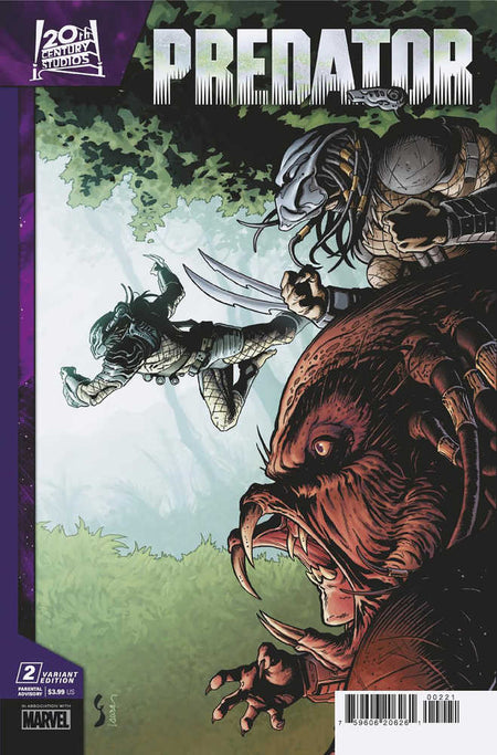 Stock Photo of Predator #2 Shaw Variant comic sold by Stronghold Collectibles