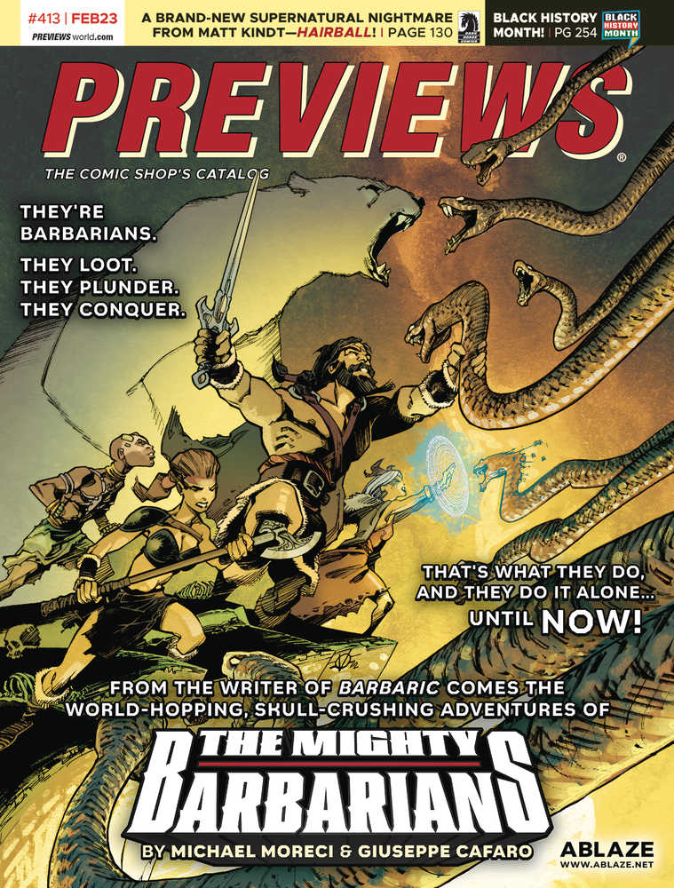 Stock Photo of Previews #415 April 2023 comic sold by Stronghold Collectibles
