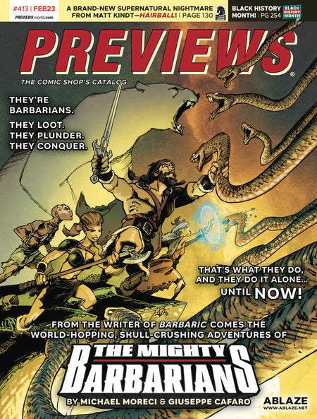 Stock Photo of Previews #415 April 2023 comic sold by Stronghold Collectibles