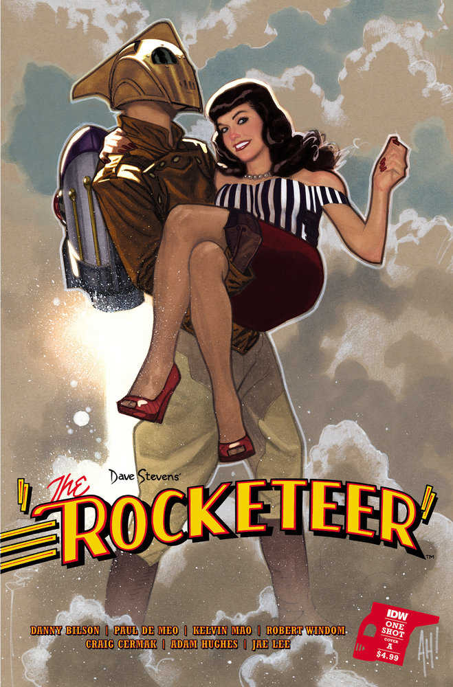 Stock photo of Rocketeer CVR A Hughes comic sold by Stronghold Collectibles