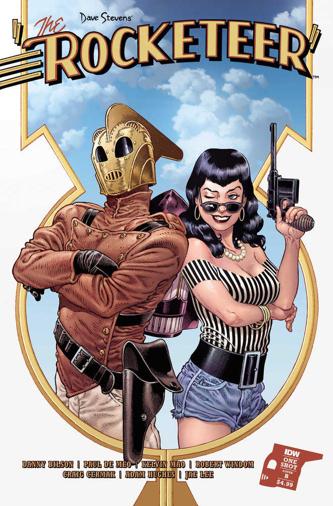 Stock photo of Rocketeer CVR B Rodriguex Variant comic sold by Stronghold Collectibles