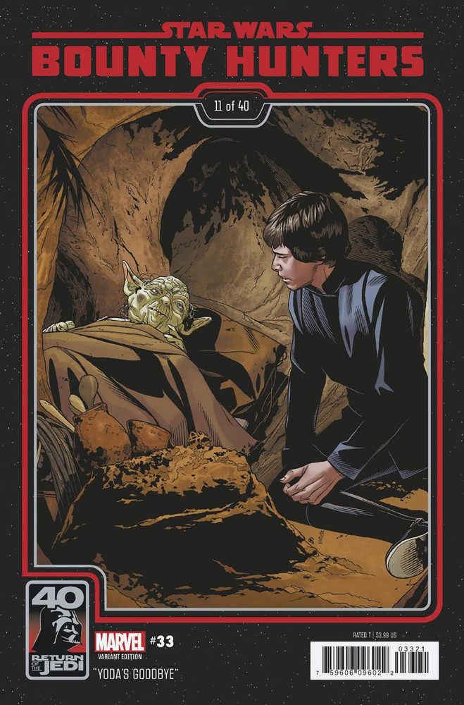 Stock Photo of Star Wars Bounty Hunters #33 Return Of Jedi 40th Anniv Variant comic sold by Stronghold Collectibles