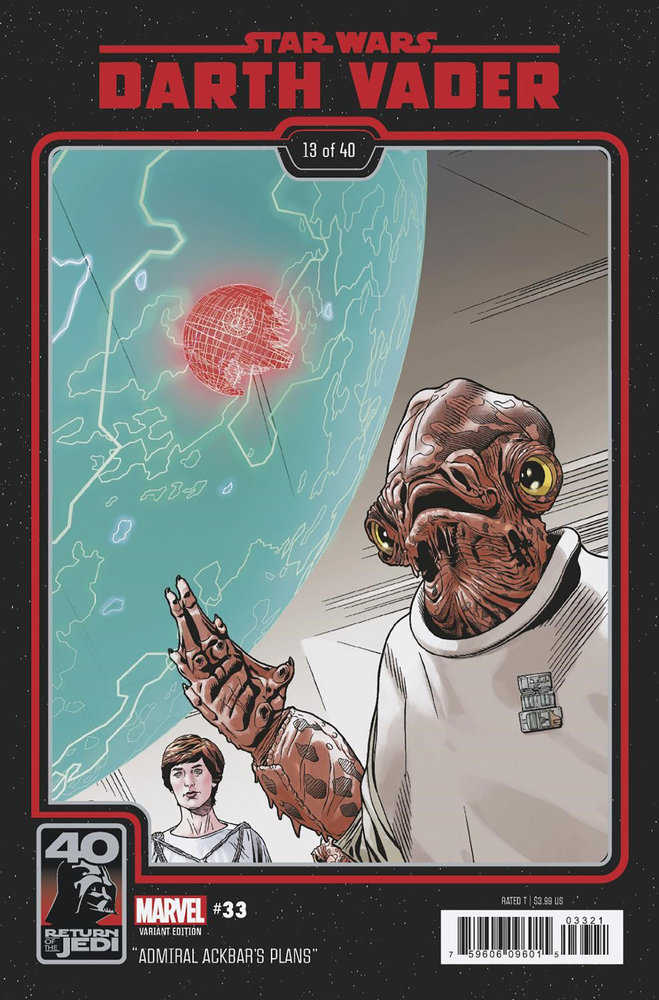 Stock Photo of Star Wars: Darth Vader 33 Chris Sprouse Return Of The Jedi 40th Anniversary Variant comics sold by Stronghold Collectibles