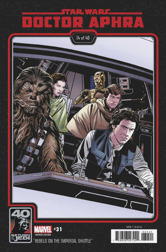 Stock Photo of Star Wars: Doctor Aphra 31 Chris Sprouse Return Of The Jedi 40th Anniversary Variant comics sold by Stronghold Collectibles