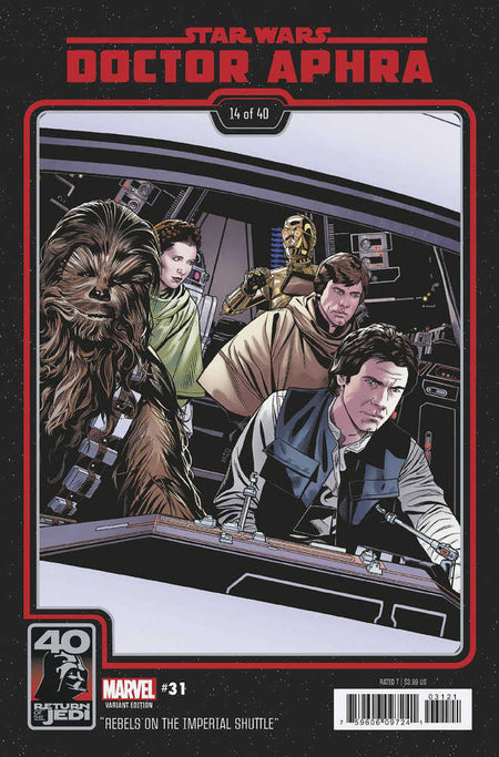 Stock Photo of Star Wars: Doctor Aphra 31 Chris Sprouse Return Of The Jedi 40th Anniversary Variant comics sold by Stronghold Collectibles