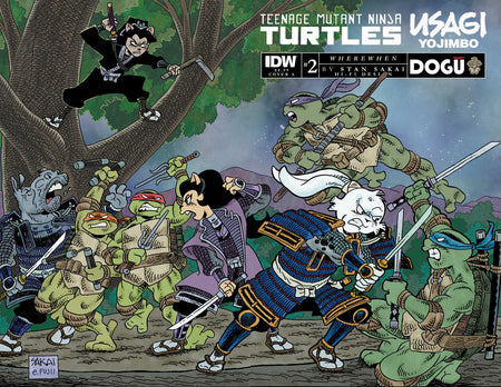 Stock Photo of Teenage Mutant Ninja Turtles/Usagi Yojimbo: Wherewhen #2A (Sakai) comics sold by Stronghold Collectibles