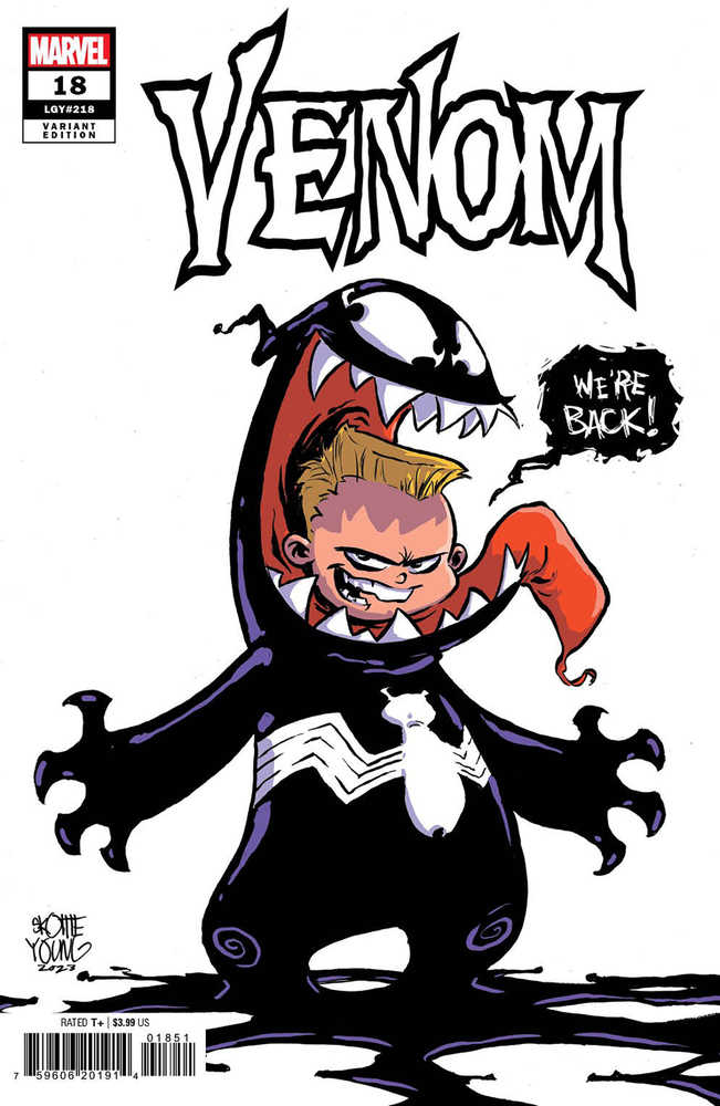 Stock photo of Venom #18 Young Variant comic sold by Stronghold Collectibles