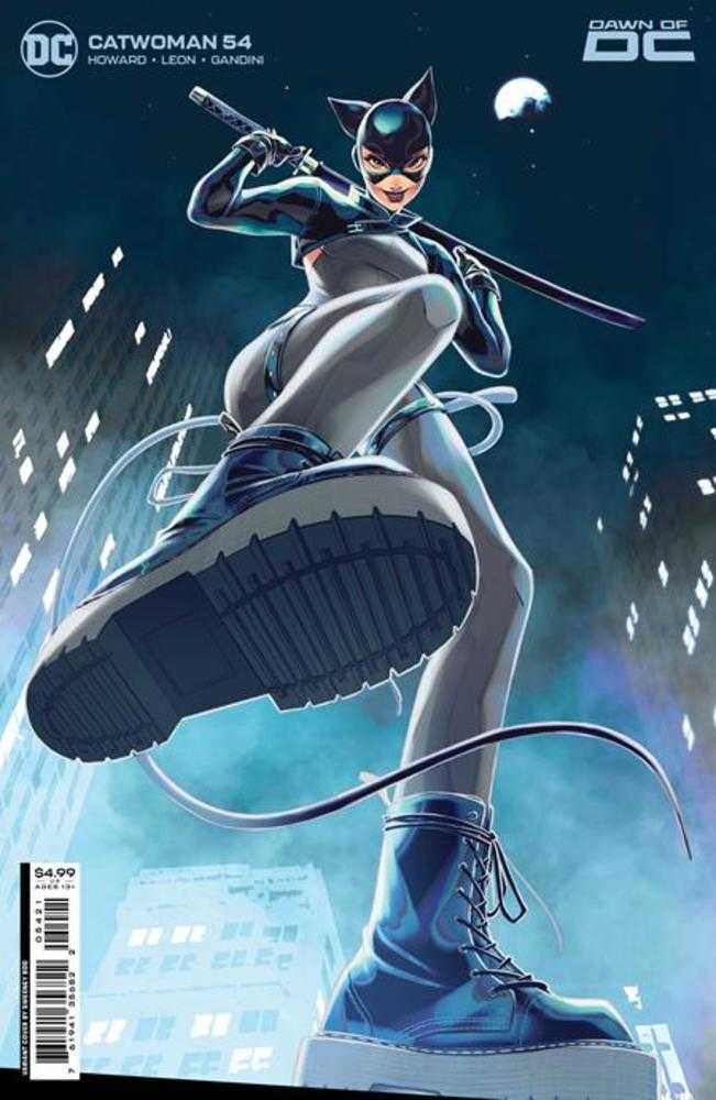 Stock photo of Catwoman #54C Sweeney Boo Card Stock Variant comic sold by Stronghold Collectibles