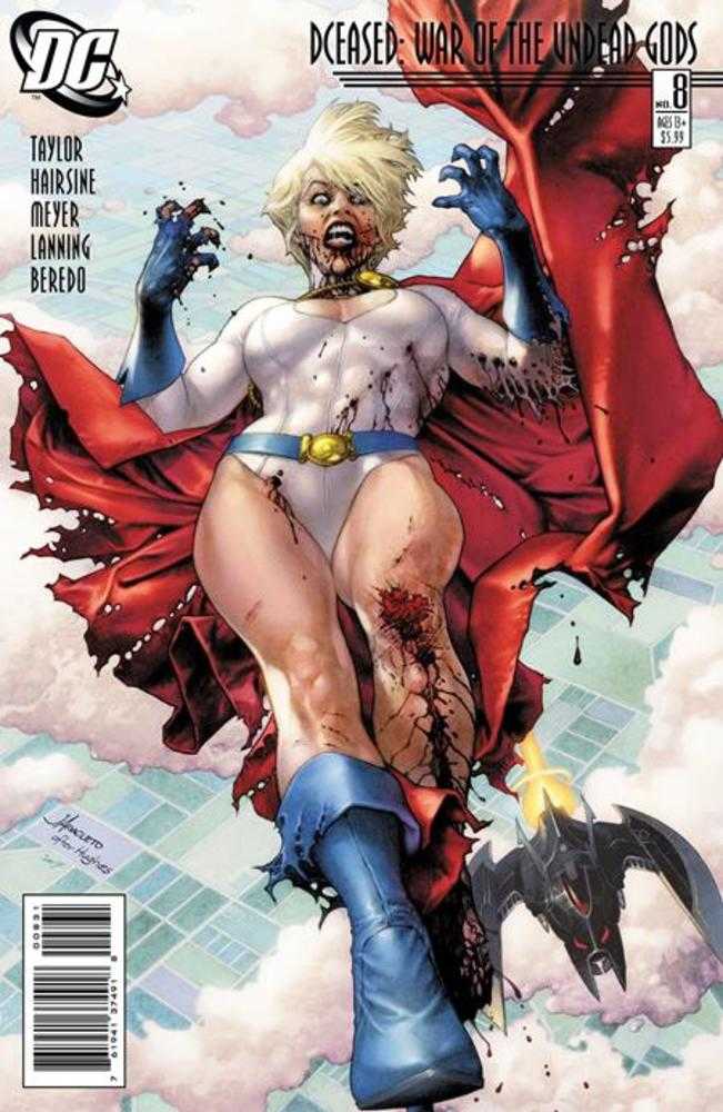 Stock photo of Dceased War Of The Undead Gods #8B (Of 8) Jay Anacleto Homage Card Stock Variant comic sold by Stronghold Collectibles