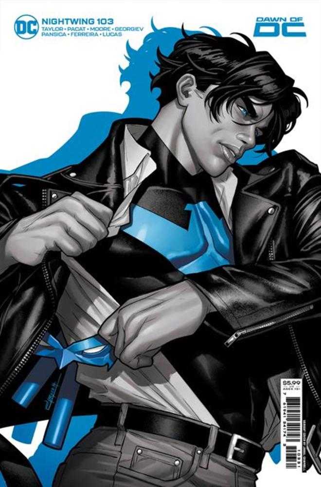 Stock photo of Nightwing #103C Jamal Campbell Card Stock Variant comic sold by Stronghold Collectibles