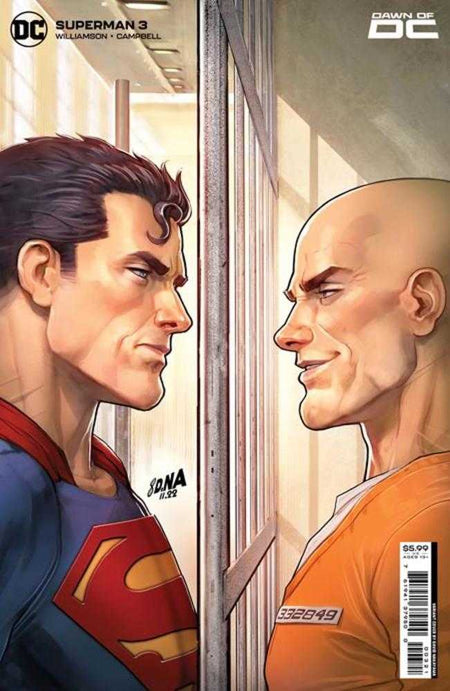 Stock photo of Superman #3B David Nakayama Card Stock Variant comic sold by Stronghold Collectibles